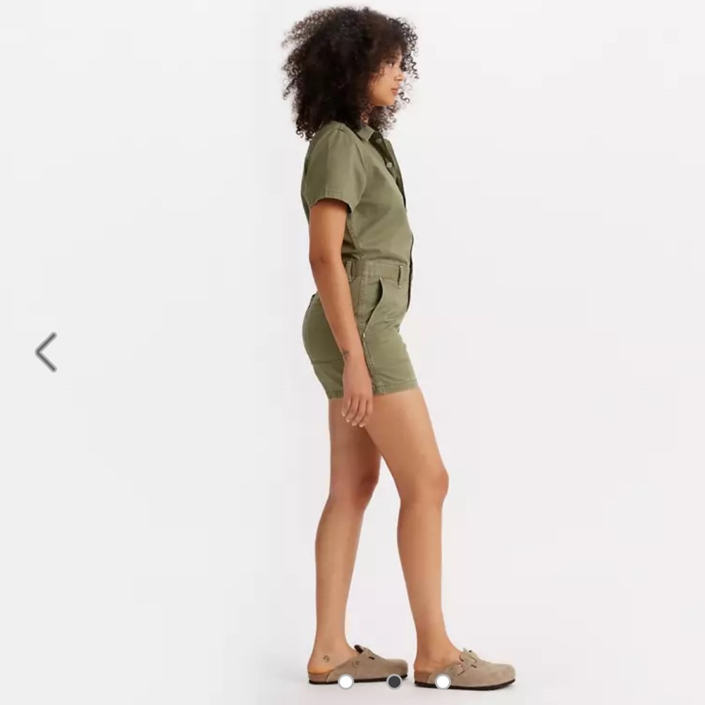 LEVI'S Women's Heritage Cotton Denim Romper NWT - Picture 3 of 14